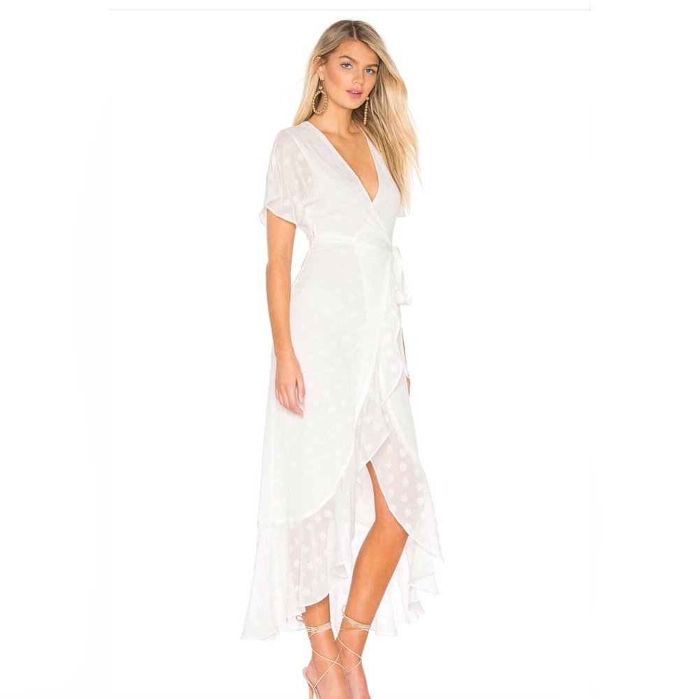 Alaina Maxi Dress in White